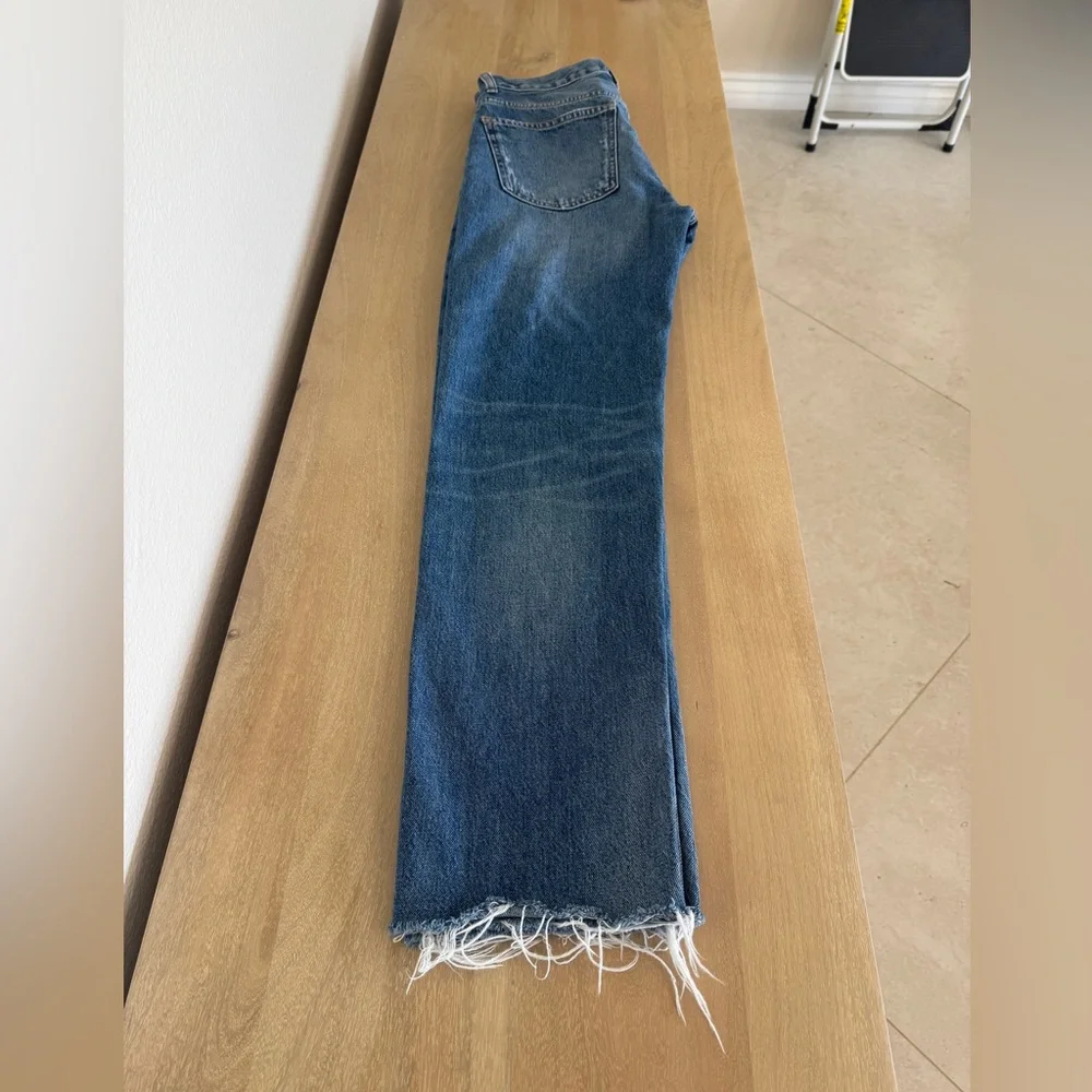 Madewell Women’s The Dean Easy Straight Jean, Monessen Wash, SIZE: 25 - Picture 15 of 16